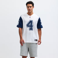 Dallas Cowboys Dak Prescott White Nike Color Rush Vapor Limited Jersey