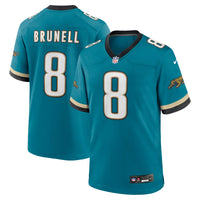 Jacksonville Jaguars Mark Brunell Nike Teal Retired Player Alternate Game Jersey