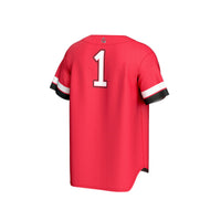 #1 Ball State Cardinals GameDay Greats Lightweight Collegiate Baseball Fashion Jersey - Cardinal