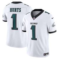 Philadelphia Eagles Jalen Hurts Nike White Vapor F.U.S.E. Stitched Limited Jersey