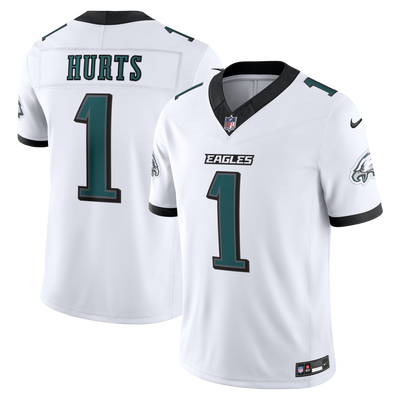 Philadelphia Eagles Jalen Hurts Nike White Vapor F.U.S.E. Stitched Limited Jersey