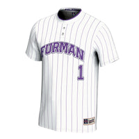 Furman Paladins GameDay Greats Lightweight Collegiate Softball Fashion Jersey - White