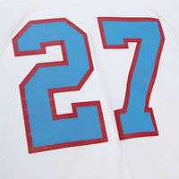 Tennessee Oilers Eddie George Mitchell & Ness White Legacy Replica Jersey