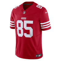 San Francisco 49ers George Kittle Nike Scarlet Vapor F.U.S.E. Limited Jersey