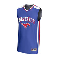 SMU Mustangs GameDay Greats Basketball Jersey - Royal