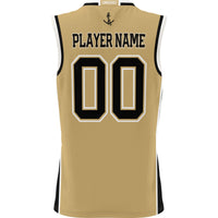 Vanderbilt Commodores GameDay Greats NIL Pick-A-Player Basketball Jersey - Gold