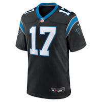Carolina Panthers Xavier Legette Nike Black Team Game Player Jersey