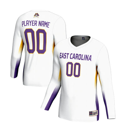 ECU Pirates GameDay Greats NIL Lightweight Volleyball Jersey - White