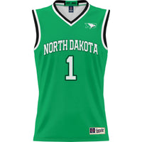 #1 North Dakota GameDay Greats Lightweight Basketball Jersey - Green