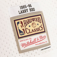 Boston Celtics Mitchell & Ness Larry Bird 1985 Reload Swingman Authentic Jersey - White