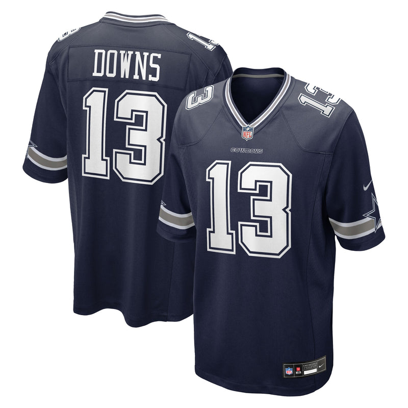 Dallas Cowboys Caleb Downs Nike Navy 2026 NFL Draft First Round Pick No. 11 Team Game Jersey