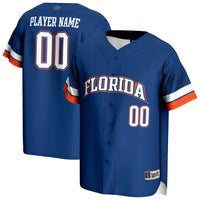 Florida Gators GameDay Greats NIL Pick-A-Player Lightweight Baseball Jersey - Royal