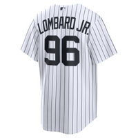 New York Yankees George Lombard Jr. Nike White Home Replica Jersey