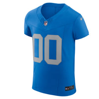 Detroit Lions Nike Blue Alternate Vapor F.U.S.E. Elite Custom Jersey
