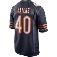 Chicago Bears Gale Sayers Nike Navy Game Retired Player Jersey