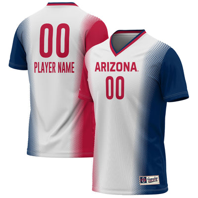 Arizona Wildcats GameDay Greats Pick-A-Player NIL Lightweight Soccer Jersey - White