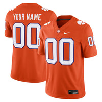 Clemson Tigers Nike Custom Football Game Jersey - Orange
