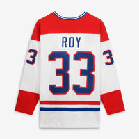 Montreal Canadiens Patrick Roy Mitchell & Ness White 1992 Power Play Jersey