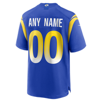 Los Angeles Rams Nike Royal Custom Game Jersey