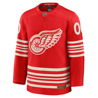 Detroit Red Wings Fanatics Red Centennial Premium Custom Jersey
