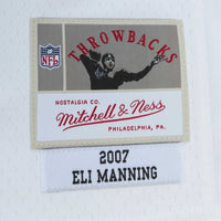 New York Giants Eli Manning Mitchell & Ness White Legacy Replica Jersey