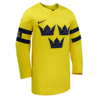 Sweden Hockey Nike Yellow 2026 Away Replica Jersey