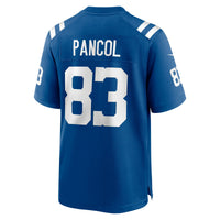 Indianapolis Colts Eli Pancol Nike Royal Team Game Jersey