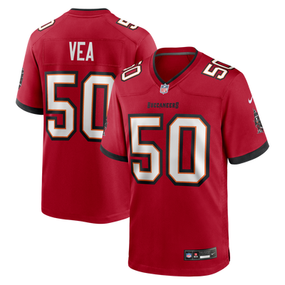 Tampa Bay Buccaneers Vita Vea Nike Red Game Jersey