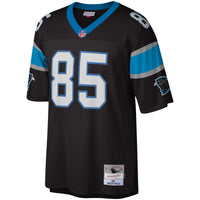 Carolina Panthers Wesley Walls Mitchell & Ness Black Legacy Replica Jersey