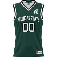 Michigan State Spartans GameDay Greats NIL Pick-A-Player Basketball Jersey - Green