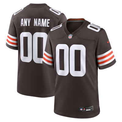 Nike Cleveland Browns Brown Custom Game Jersey