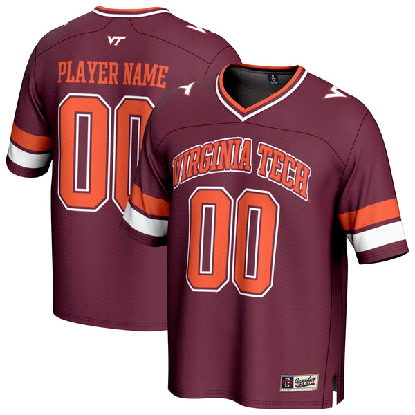 Virginia Tech Hokies GameDay Greats NIL Pick-A-Player Football Fashion Jersey - Maroon