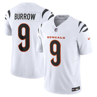 Cincinnati Bengals Joe Burrow Nike White Vapor F.U.S.E. Limited Jersey