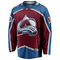 Colorado Avalanche Fanatics Maroon Home Breakaway Custom Jersey