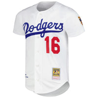 Los Angeles Dodgers Hideo Nomo Mitchell & Ness White Cooperstown Collection Authentic Jersey