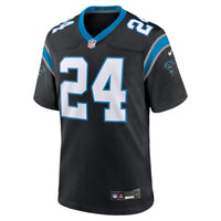 Carolina Panthers Jonathon Brooks Nike Black Game Jersey