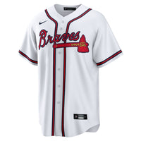 Atlanta Braves Spencer Strider Nike White Replica Player Jersey