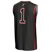 #1 Cincinnati Bearcats GameDay Greats Lightweight Basketball Fashion Jersey - Black
