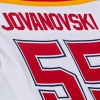 Florida Panthers Ed Jovanovski Mitchell & Ness White 1996 Power Play Jersey
