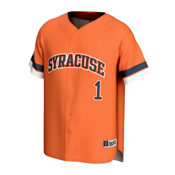 Syracuse Orange GameDay Greats Lightweight Collegiate Baseball Fashion Jersey - Orange