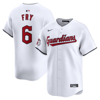Cleveland Guardians David Fry Nike White Home Limited Player Jersey
