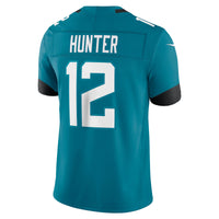 Jacksonville Jaguars Travis Hunter Nike Teal Team Vapor F.U.S.E. Stitched Limited Jersey
