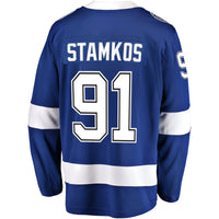 Tampa Bay Lightning Steven Stamkos Fanatics Blue Breakaway Player Jersey