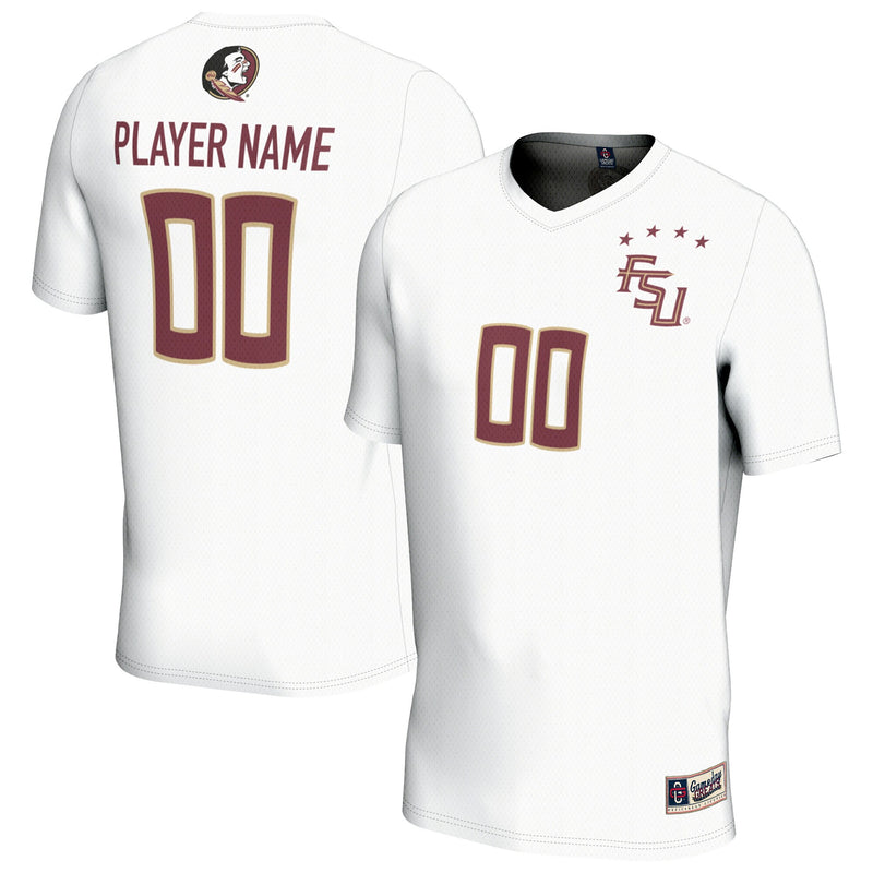 Florida State Seminoles GameDay Greats NIL Pick-A-Player Lightweight Collegiate Soccer Fashion Jersey - White