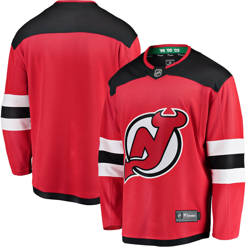 New Jersey Devils Fanatics Red Breakaway Home Jersey