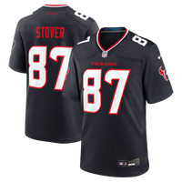 Houston Texans Cade Stover Nike Navy Game Jersey