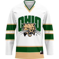 Ohio Bobcats GameDay Greats Hockey Jersey - Green