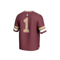 #1 Florida State Seminoles GameDay Greats Collegiate Football Fashion Jersey - Garnet
