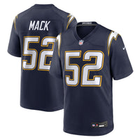 Los Angeles Chargers Khalil Mack Nike Navy Alternate Super Chargers Game Player Jersey