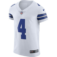 Dallas Cowboys Dak Prescott Nike White Vapor Elite Player Jersey